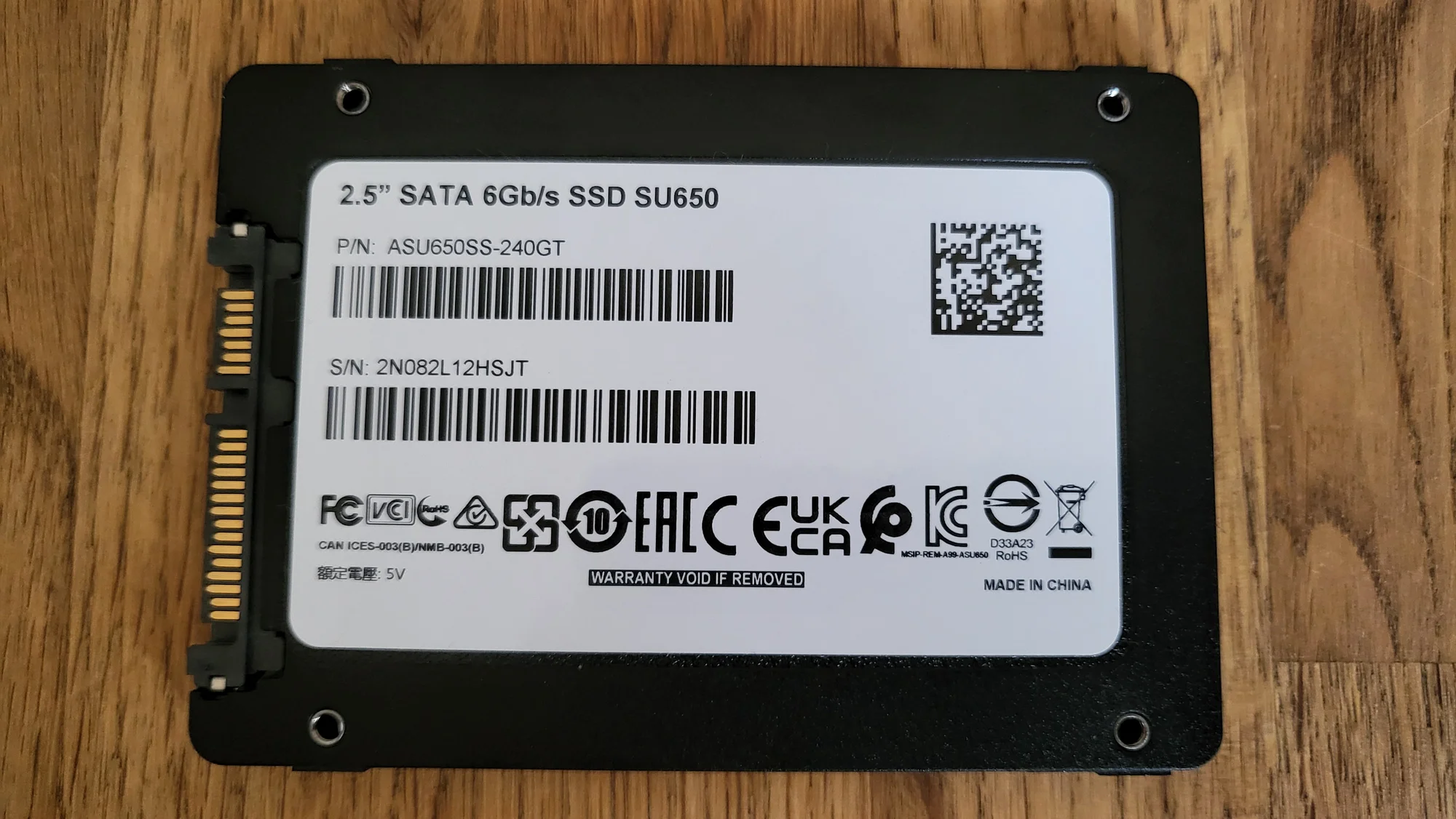ADATA 2.5" SSD-levy - Image 2
